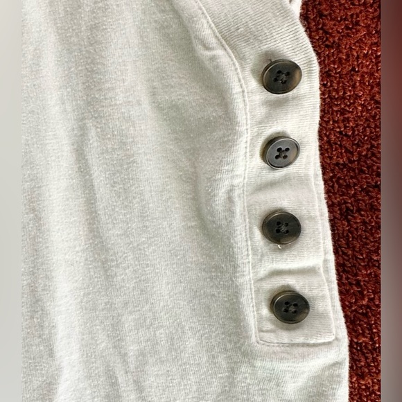 Madewell Relaxed Henley Tee in Lighthouse - L - Picture 4 of 5
